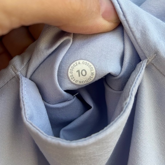 Lululemon Full day ahead shirt, size 10 - Picture 9 of 10